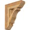 Ekena Millwork Balboa Slat Rough Sawn Bracket, Western Red Cedar, 6"W x 22"D x 26"H BKT06X22X26BOA06RWR - alternate 1